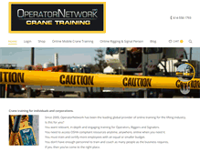 Tablet Screenshot of operatornetwork.com